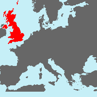 Square map of a long country